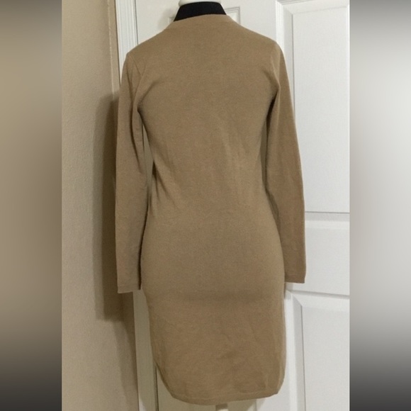 Ralph Lauren black label tan 100% cashmere cardigan - Picture 2 of 5